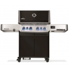 Grill gazowy Napoleon Prestige 500 z palnikiem do steków i do rożna WIFI czarny ( model 2025)